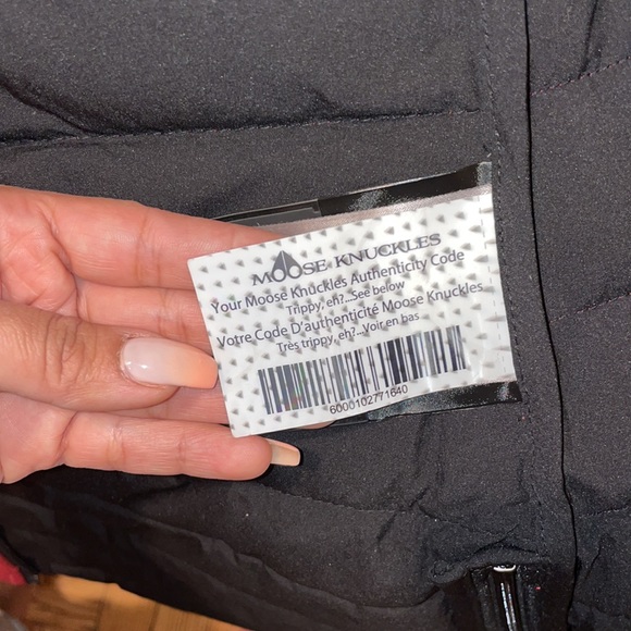 Moose Nuckles Roselawn jacket po# 004276A red rock. NWOT - Picture 5 of 11